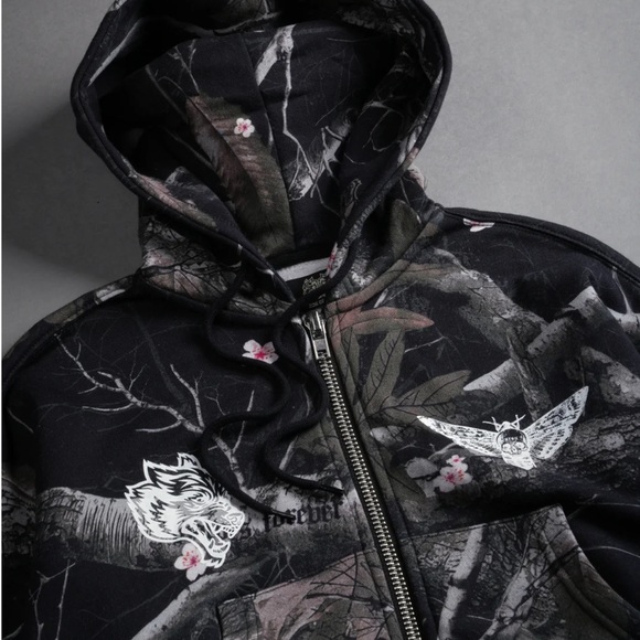 Darc Sport Cropped Camouflage Jacket - Picture 2 of 4